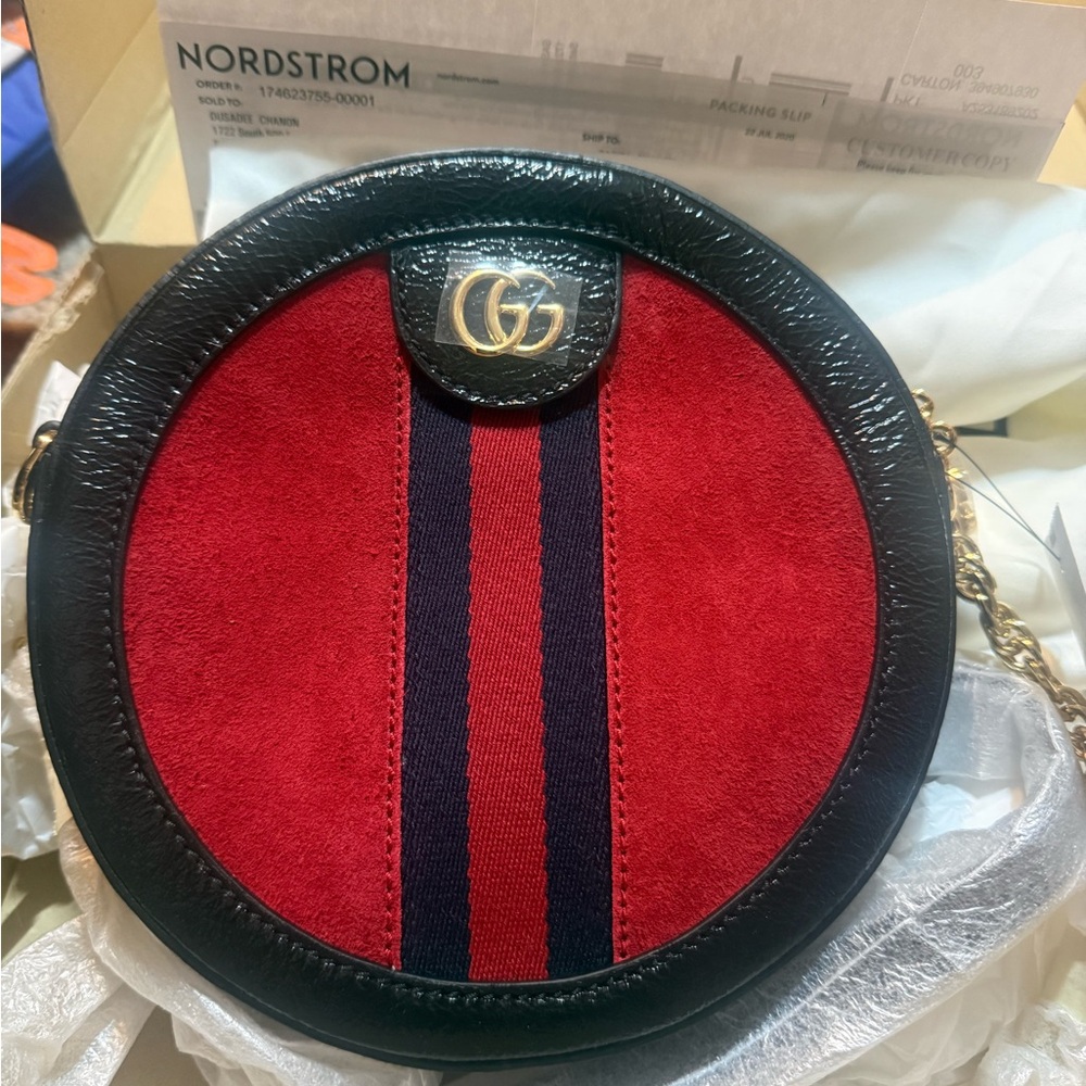 Gucci ophidia mini Black and Gold shoulder bag Hibred/ Neo/Brb